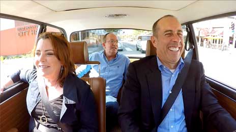 Jerry Seinfeld, Kathleen Madigan  &  Chuck Martin on Comedians in Cars Getting Coffee