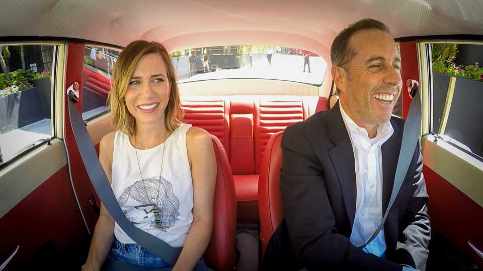 Jerry Seinfeld  &  Kristen Wiig on Comedians in Cars Getting Coffee
