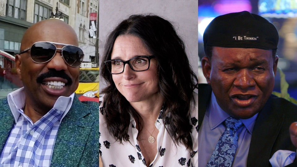 Video - New Single Shot 'Synchronicity.' After viewing this, you’ll say to a friend over dinner, "That’s insane. I was just going to order that same thing myself." With Julia Louis-Dreyfus, George Wallace, Tina Fey, Louis C.K., Steve Harvey, J