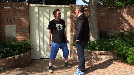 Jerry Seinfeld, Jerry Seinfeld, Alec Baldwin, Jim Carrey, Alexandra Wentworth, Ricky Gervais  &  Sarah Silverman on Comedians in Cars Getting Coffee